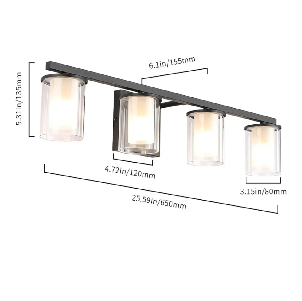Vanity Light Fixture - Picture 2 of 4